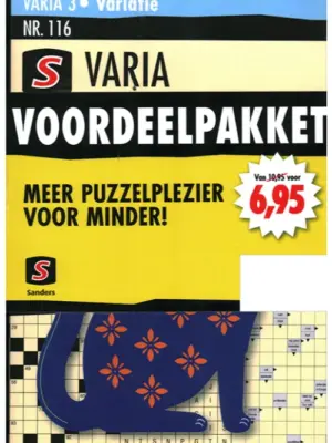 Sanders Voordeelpakket Varia - 07 2026