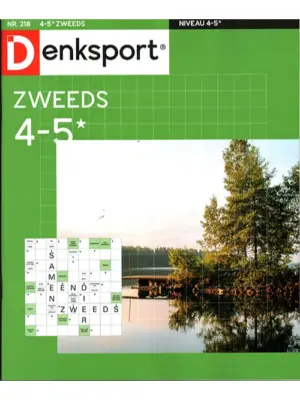 Denksport Zweeds 4-5 sterren - 218 2026
