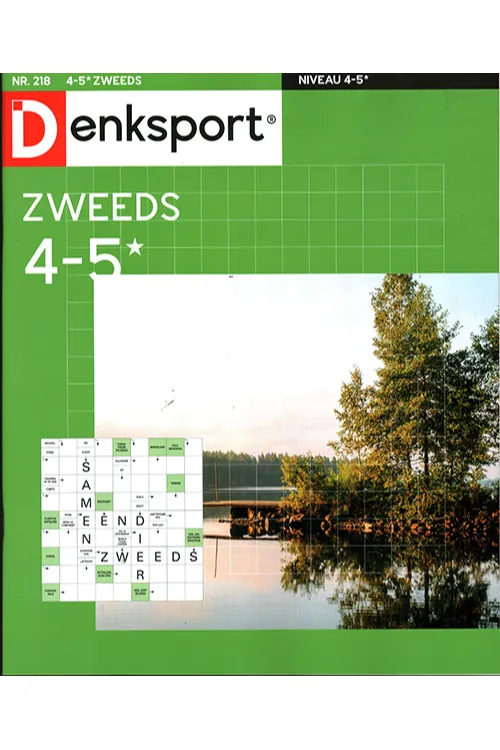 Denksport Zweeds 4-5 sterren - 218 2026