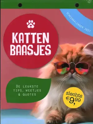 Kattenbaasjes Scheurkalender - 2027