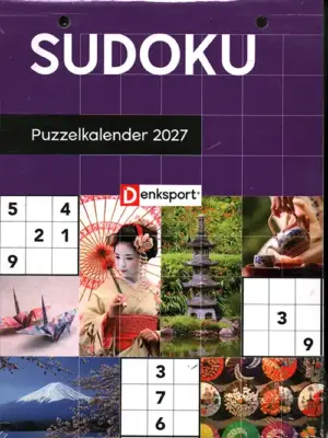 Denksport Sudoku Puzzelkalender - 2027