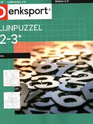 Denksport Lijnpuzzel - XXL 87 2026