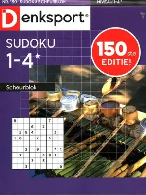 Denksport Sudoku Scheurblok - 150 2026