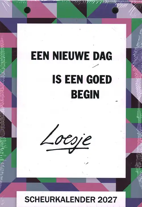 Loesje – Een nieuwe dag is een goed begin – Scheurkalender 2027
