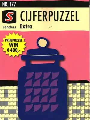 Sanders Cijferpuzzel Extra - 177 2026