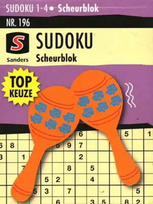 Sanders Sudoku Scheurblok - 196 2026