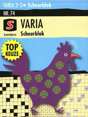 Sanders Varia Scheurblok - 74 2026