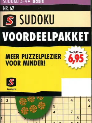 Sanders Voordeelpakket - Sudoku 05 2026