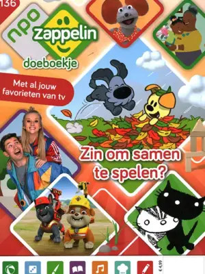 NPO Zappelin Doeboekje - 136 2026