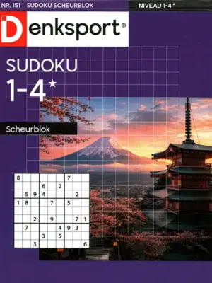 Denksport Sudoku Scheurblok - 151 2026