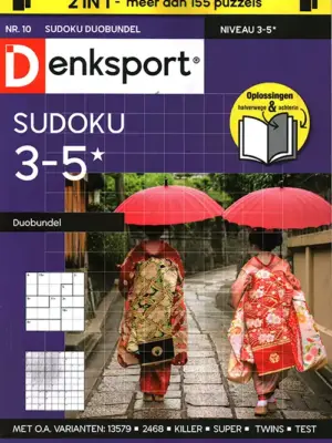 Denksport Sudoku Duobundel - 10 2026