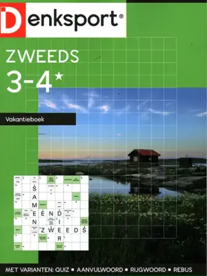Denksport Zweeds Vakantieboek - 3-4* 318 2026