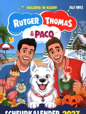 Scheurkalender van Rutger, Thomas & Paco - 2027