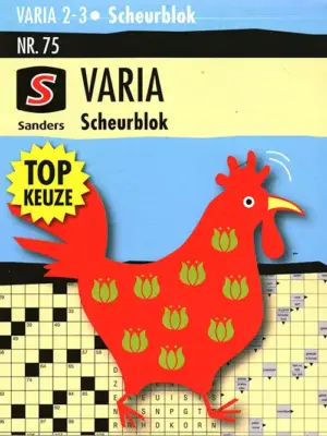 Sanders Varia Scheurblok - 75 2026