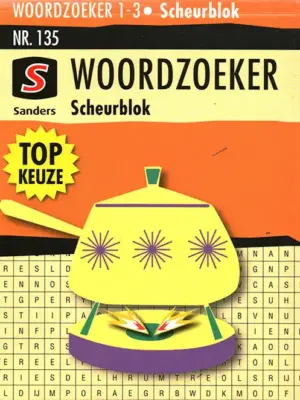 Sanders Woordzoeker Scheurblok - 135 2026