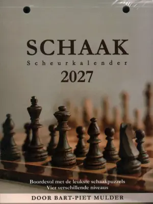 Schaak Scheurkalender - 2027